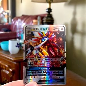 Limited edition solgaleo card